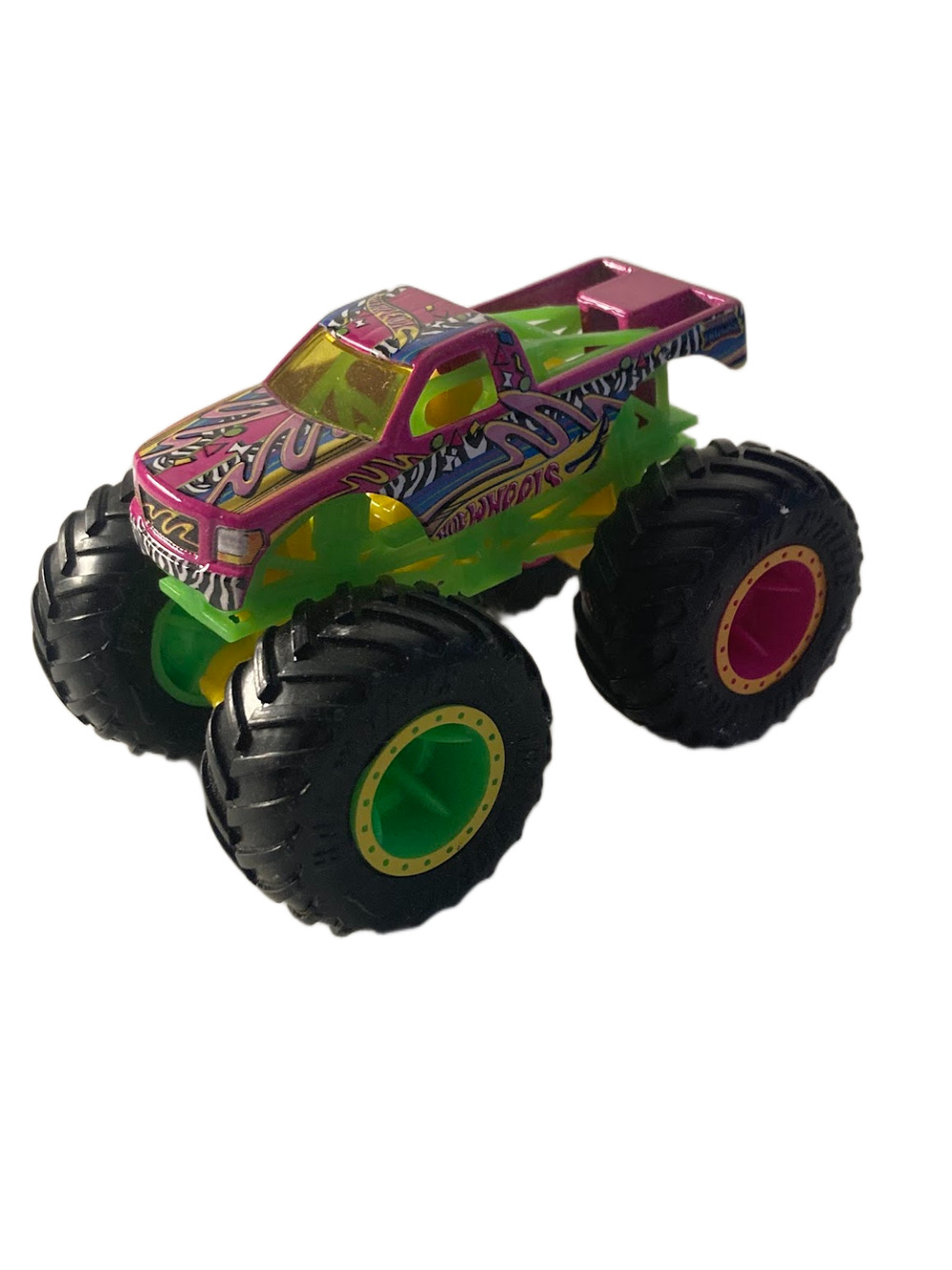 Monster Jam Torque Terror 1:64 Monster Truck Hot Wheels Neon Shockers